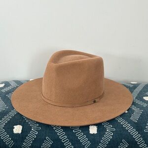 Small Will + Bear Andy Oak Flat Brimmed Hat